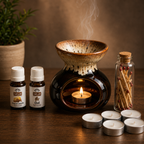مبخرة سيراميك فاخرة مع باك التعطير