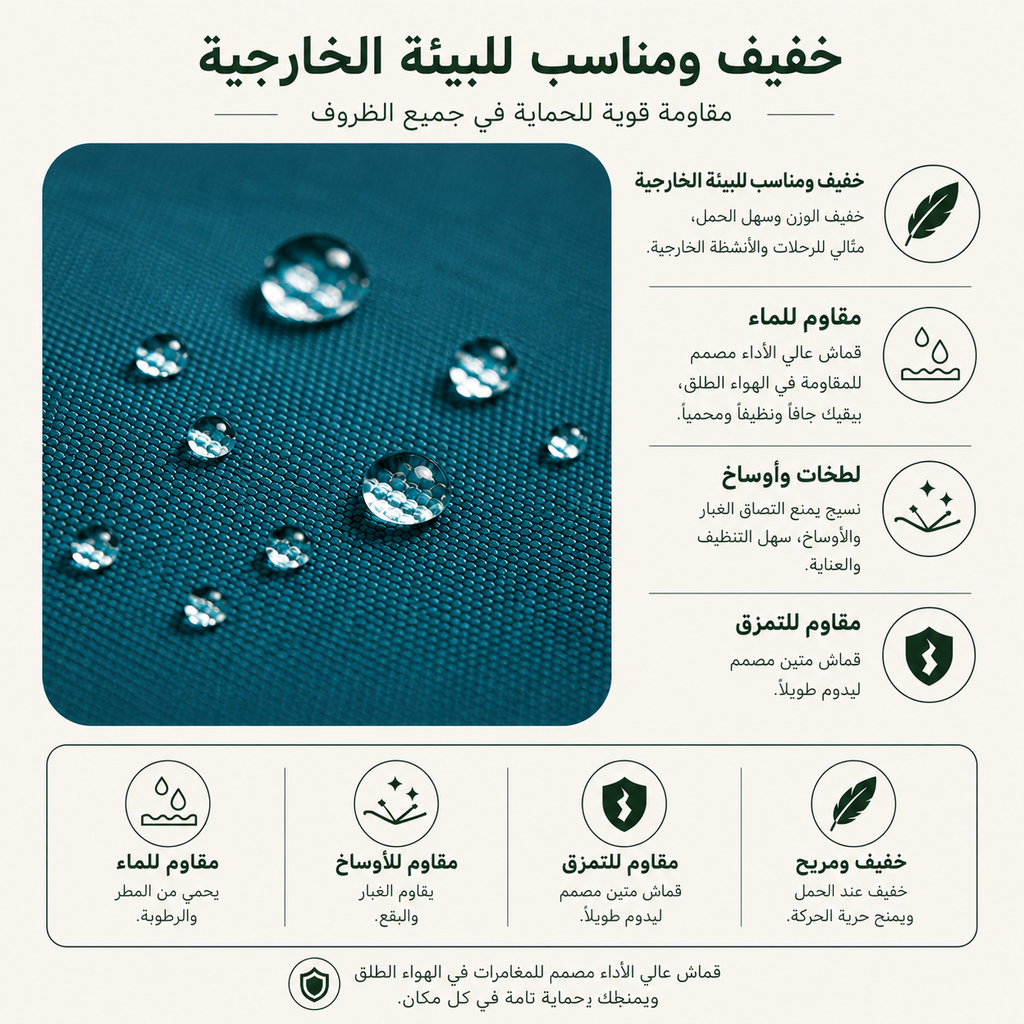 CAMEL 40L -   حقيبة ظهر للرحلات الجبلية والسفر والمغامرات