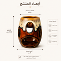 مبخرة سيراميك فاخرة مع باك التعطير