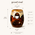 مبخرة سيراميك فاخرة مع باك التعطير